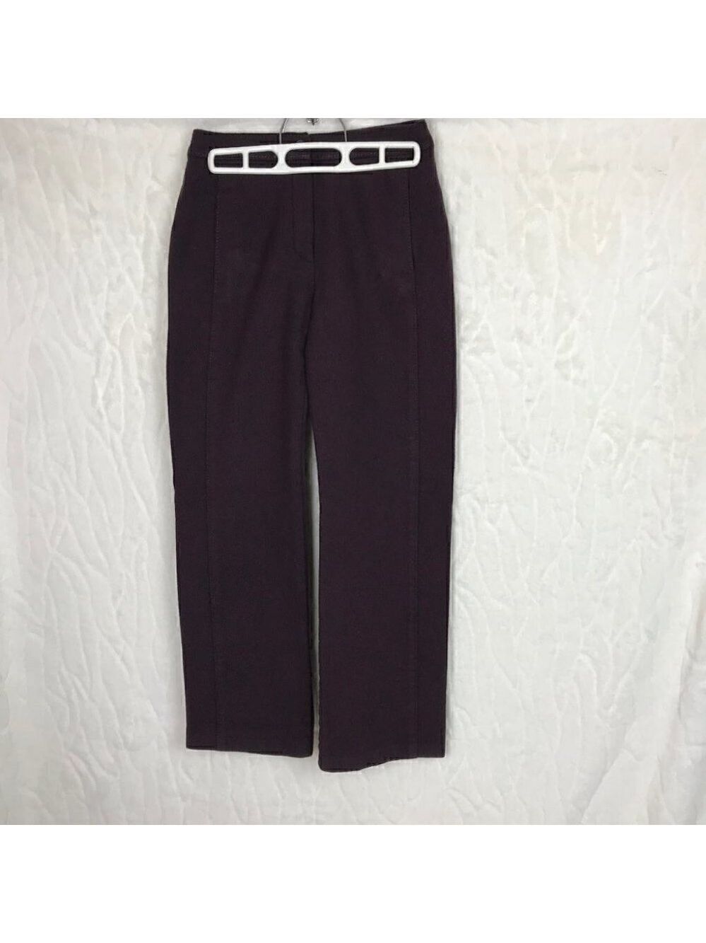 GIADA Burgundy  Fully Lined Wool Pants Size 40